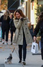 ASHLEY TISDALE Out for Coffee at Joan
