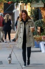 ASHLEY TISDALE Out for Coffee at Joan
