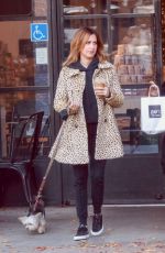 ASHLEY TISDALE Out for Coffee at Joan