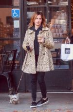 ASHLEY TISDALE Out for Coffee at Joan