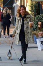 ASHLEY TISDALE Out for Coffee at Joan