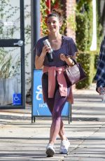 ASHLEYGREENE Leaves a Gym in Studio City 12/20/2019