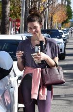 ASHLEYGREENE Leaves a Gym in Studio City 12/20/2019