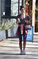 ASHLEYGREENE Leaves a Gym in Studio City 12/20/2019