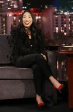 AWKWAFINA at Jimmy Kimmel Live 12/12/2019