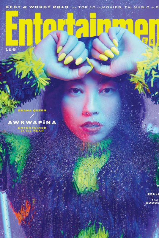 AWKWAFINA in Entertainment Weekly, Entertainers of the Year Magazine, December 2019