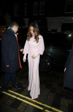 AYDA FIELD Arrives at Edoardo Mapelli Mozzi and Princess Beatrice of York