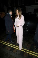 AYDA FIELD Arrives at Edoardo Mapelli Mozzi and Princess Beatrice of York