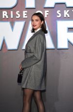 BAILEE MADISON at Star Wars: The Rise of Skywalker Premiere in London 12/18/2019