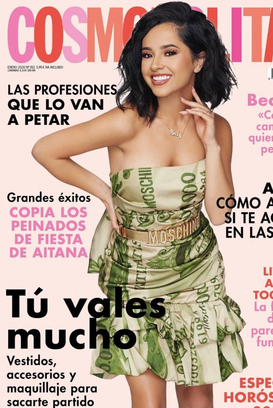 BECKY G in Cosmopolitan Magazine, Spain January 2020