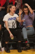 BEHATI PRINSLOO and WHITNEY HARTLEY WAGNER at LA Lakers vd Denver Nuggets Game 12/22/2019