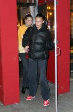 BELLA and GIGI HADID and KENDALL JENNER at La Esquina in New York 12/12/2019