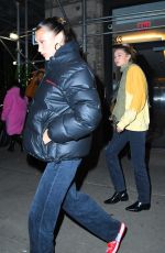 BELLA and GIGI HADID and KENDALL JENNER at La Esquina in New York 12/12/2019