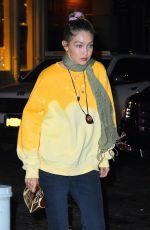 BELLA and GIGI HADID and KENDALL JENNER at La Esquina in New York 12/12/2019