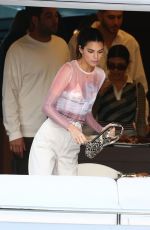 BELLA HADID and KENDALL JENNER at a Yacht in Miami 12/04/2019