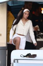 BELLA HADID and KENDALL JENNER at a Yacht in Miami 12/04/2019