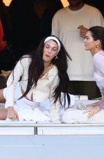 BELLA HADID and KENDALL JENNER at a Yacht in Miami 12/04/2019