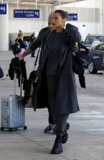 BELLA HADID at Airport in New Orleans 12/15/2019