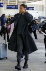BELLA HADID at Airport in New Orleans 12/15/2019