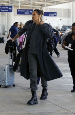 BELLA HADID at Airport in New Orleans 12/15/2019
