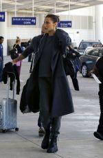 BELLA HADID at Airport in New Orleans 12/15/2019
