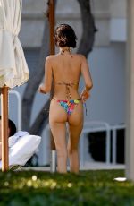 BELLA HADID in Bikini at a Pool in Miami 12/02/2019