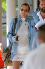 BELLA HADID Out and About in St. Barts 12/09/2019