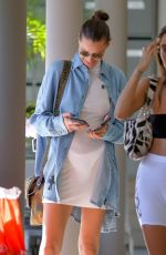 BELLA HADID Out and About in St. Barts 12/09/2019