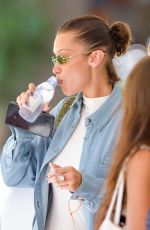 BELLA HADID Out and About in St. Barts 12/09/2019