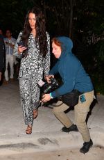 BELLA HADID Out for Dinner in Miami 12/03/2019