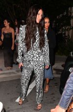 BELLA HADID Out for Dinner in Miami 12/03/2019