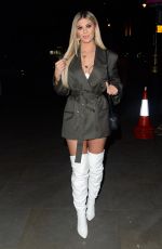 BELLA HASSAN Arrives at STK in London 12/29/2019