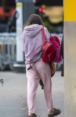 BELLA THORNE at Heathrow Airport in London 12/03/2019