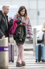 BELLA THORNE at Heathrow Airport in London 12/03/2019