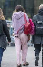 BELLA THORNE at Heathrow Airport in London 12/03/2019