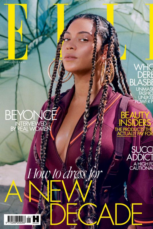 BEYONCE in Elle Magazine, UK January 2020