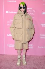 BILLIE EILISH at Billboard Women in Music 2019 in Los Angeles 12/12/2019