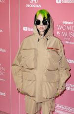 BILLIE EILISH at Billboard Women in Music 2019 in Los Angeles 12/12/2019