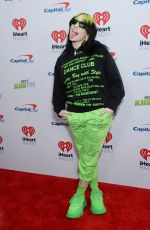 BILLIE EILISH at Kiss FM Jingle Ball 2019 in Los Angeles 06/12/2019