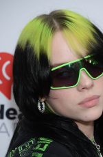 BILLIE EILISH at Kiss FM Jingle Ball 2019 in Los Angeles 06/12/2019
