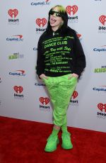 BILLIE EILISH at Kiss FM Jingle Ball 2019 in Los Angeles 06/12/2019