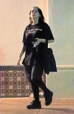 BILLIE EILISH Leaves a Gym in Los Angeles 11/30/2019