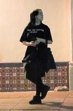 BILLIE EILISH Leaves a Gym in Los Angeles 11/30/2019