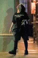 BILLIE EILISH Leaves a Gym in Los Angeles 11/30/2019