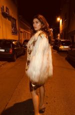 BLANCA BLANCO at a Photoshoot in Belgrade 12/12/2019