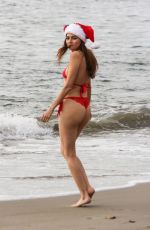 BLANCA BLANCO in Bikini at a Beach in Malibu 12/18/2019