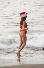 BLANCA BLANCO in Bikini at a Beach in Malibu 12/18/2019