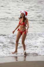 BLANCA BLANCO in Bikini at a Beach in Malibu 12/18/2019