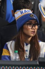BRENDA SONG at Los Angeles Rams Game in Los Angeles 12/29/2019