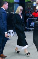 BRIE LARSON Leaves Good Morning America in New York 12/16/2019